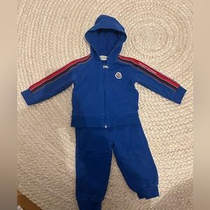 Moncler baby track suit